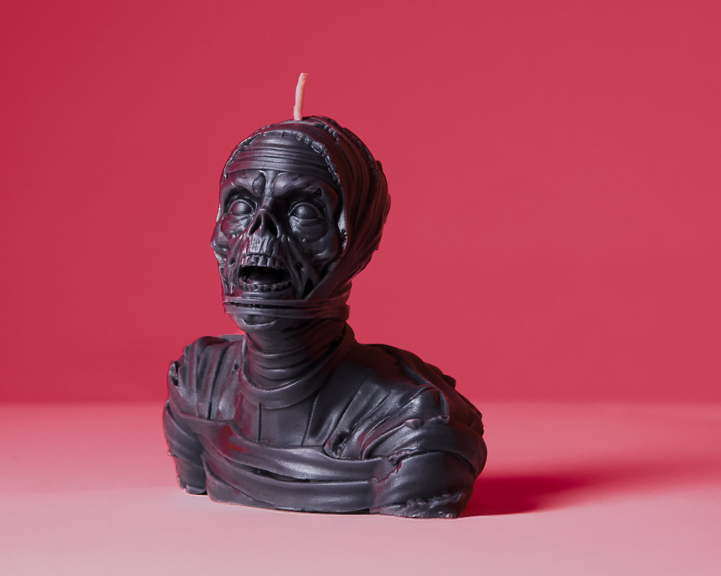 Zombie/Mummy Candle - Spooky Halloween Decor